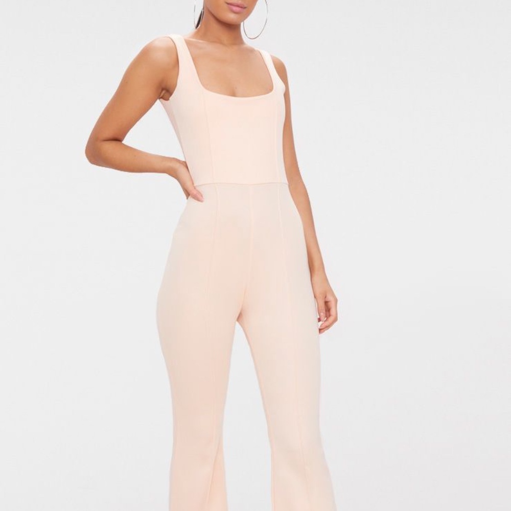 PrettyLittleThing Square Neck Jumpsuit